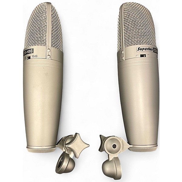 Used Superlux CM-H8B PAIR Condenser Microphone
