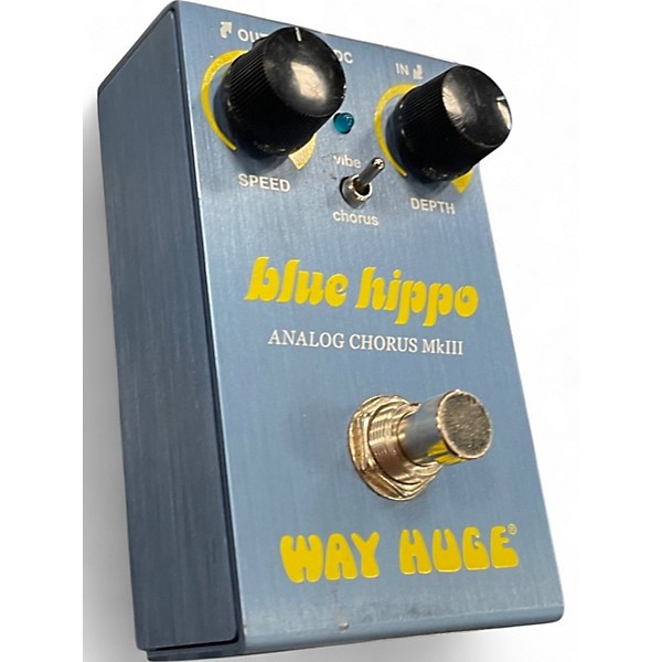 Used Way Huge Electronics blue hippo Effect Pedal