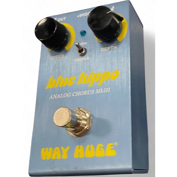 Used Way Huge Electronics blue hippo Effect Pedal