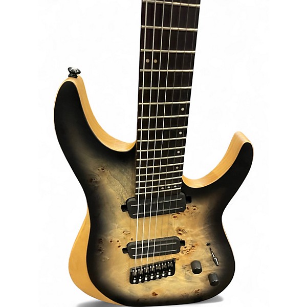 Used Schecter  Research reaper 7  Sky burst Solid Body Electric Guitar