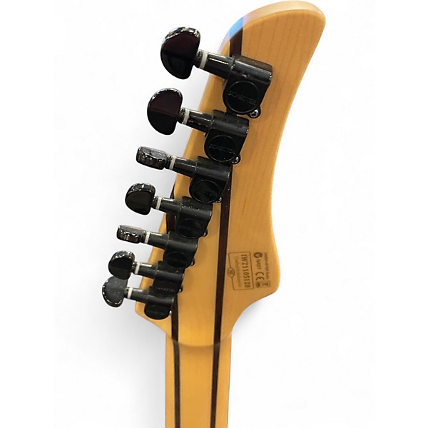 Used Schecter  Research reaper 7  Sky burst Solid Body Electric Guitar