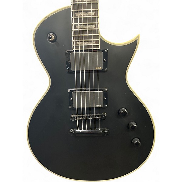 Used ESP LTD EC401 Satin Black Solid Body Electric Guitar