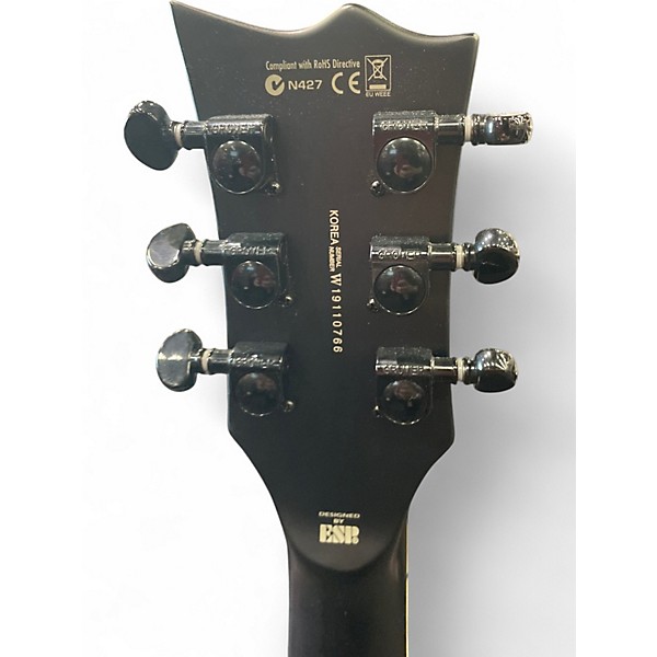 Used ESP LTD EC401 Satin Black Solid Body Electric Guitar