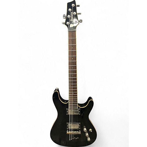 Used Ibanez SZ320 Black Solid Body Electric Guitar