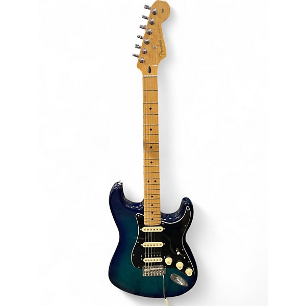 Used Fender Player Stratocaster Blue Burst Solid Body Electric Guitar