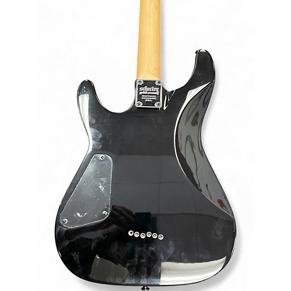 Used Schecter Guitar Research Omen 6 Black Solid Body Electric Guitar