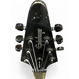 Used Epiphone Gothic V Flat Black Solid Body Electric Guitar