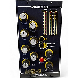 Used Drawmer MQ-2 VINTAGE EQ AND COMPRESSOR Rack Equipment