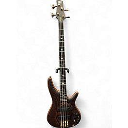 Used Ibanez SR5000 Natural Electric Bass Guitar