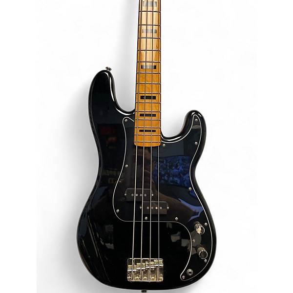 Used 2020s Squire PRECISION CLASSIC VIBE BLACK Electric Bass Guitar