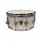 Used DW 14in Classic Series Snare Drum Pearloid White Drum thumbnail