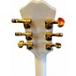 Used Epiphone Les Paul Custom Alpine White Solid Body Electric Guitar