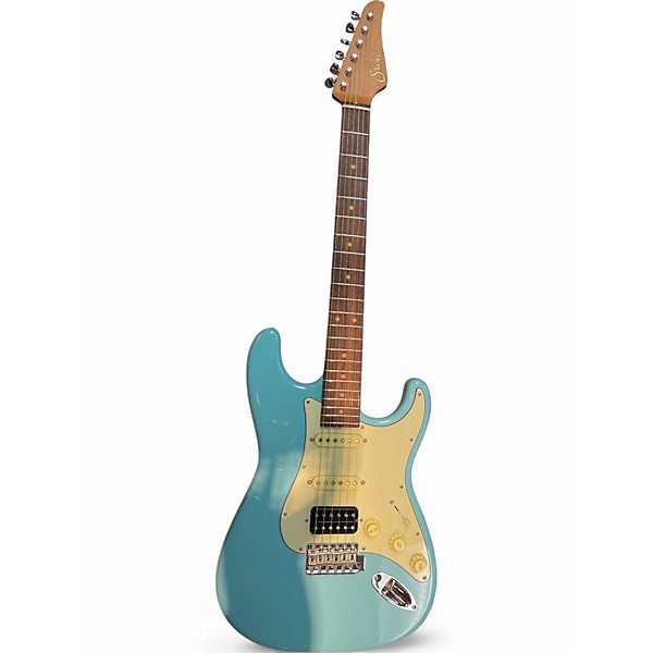 Used Suhr Classic S Antique  Daphne Blue Solid Body Electric Guitar