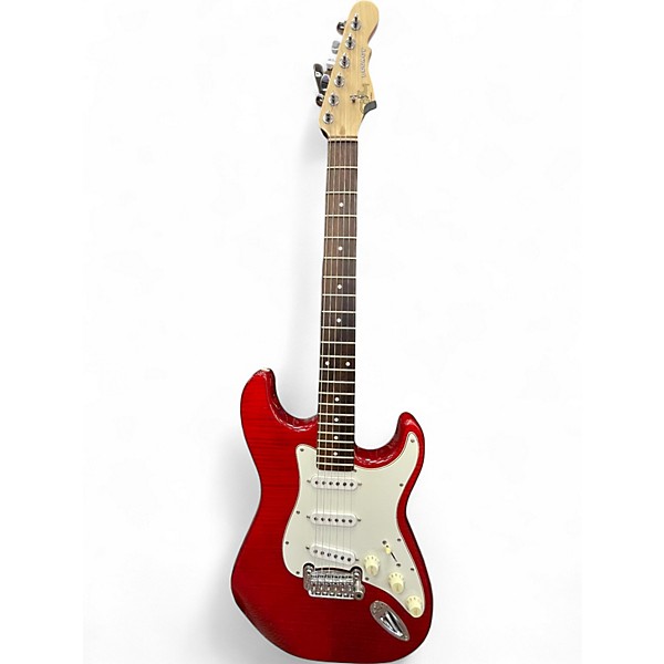Used G&L Tribute Legacy RED Solid Body Electric Guitar