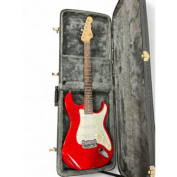Used G&L Tribute Legacy RED Solid Body Electric Guitar