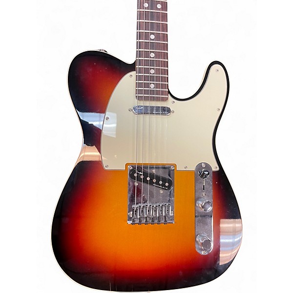 Used Fender American Ultra Telecaster 3 Color Sunburst Solid Body Electric Guitar