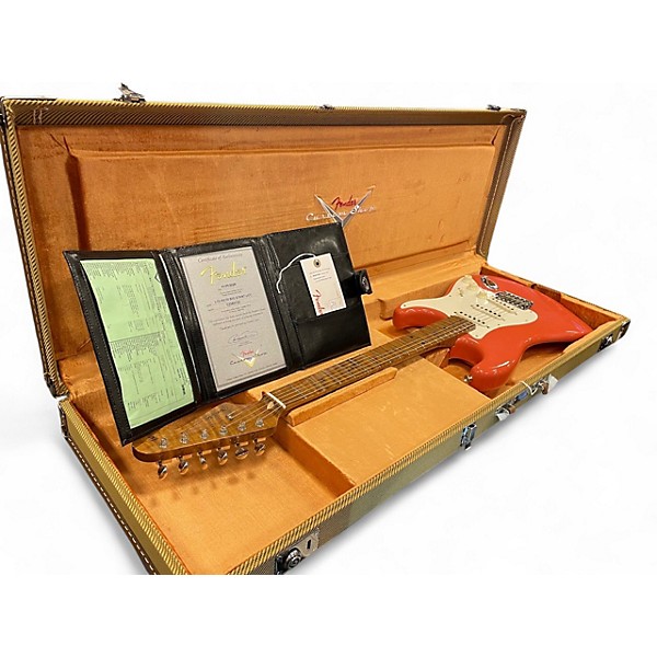 Used Fender CUSTOM SHOP LIMITED ROASTED 50'S STRATOCASTER CLOSET CLASSIC TAHITIAN CORAL Solid Body Electric Guitar