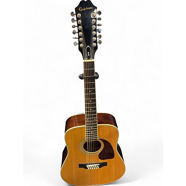 Used Epiphone DR212 Natural 12 String Acoustic Guitar,New Products : American Fashion Style Bags On Sale