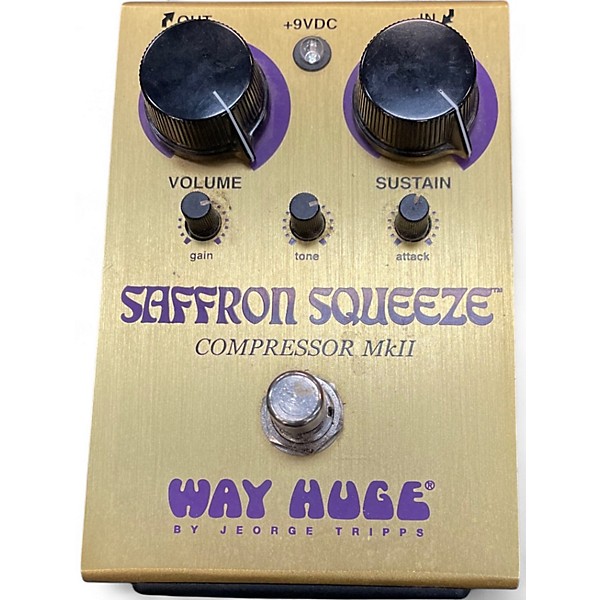 Used Way Huge Electronics SAFFRON SQUEEZE MK II Effect Pedal