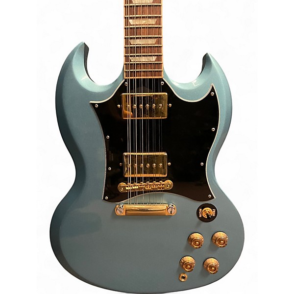 Used 2012 Gibson SG-12 50th Anniversary Pelham Blue Solid Body Electric Guitar