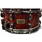 Used TAMA 6.5X14 SLP BUBINGA NATURAL QUILTED BUBINGA  Drum thumbnail