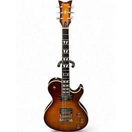 Used Schecter Guitar Research Solo 6 Custom 2 Tone Sunburst Solid Body Electric Guitar