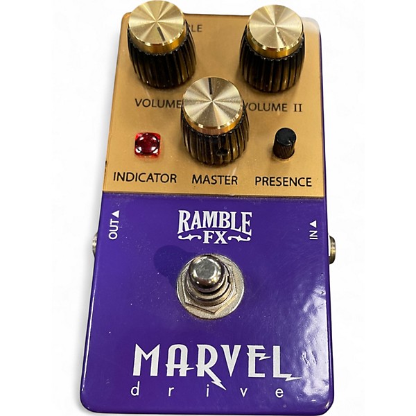 Used Ramble Fx MARVEL DRIVE Effect Pedal