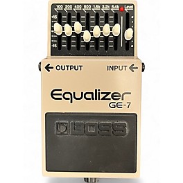 Used BOSS GE7 Equalizer Pedal
