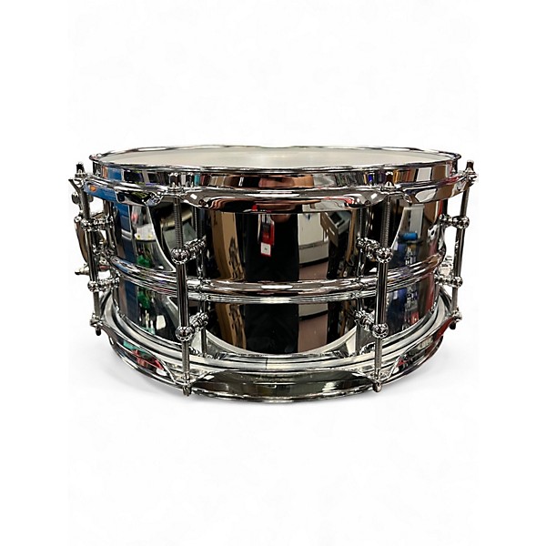 Used Ludwig 13X6 Supralite Snare STEEL Drum