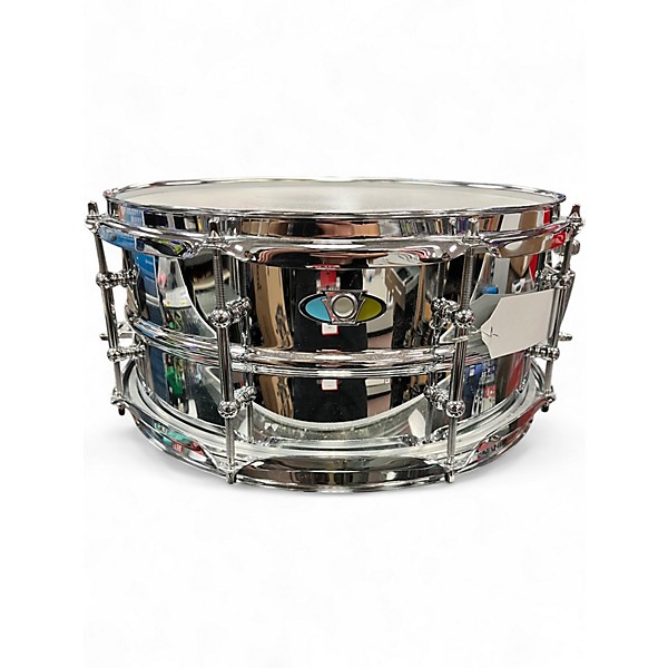 Used Ludwig 13X6 Supralite Snare STEEL Drum