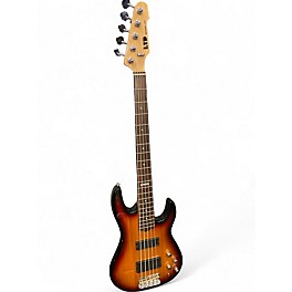 Used ESP LTD Surveyor 5 5 String 2 Color Sunburst Electric Bass Guitar