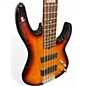 Used ESP LTD Surveyor 5 5 String 2 Color Sunburst Electric Bass Guitar