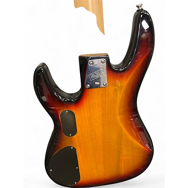 Used ESP LTD Surveyor 5 5 String 2 Color Sunburst Electric Bass Guitar