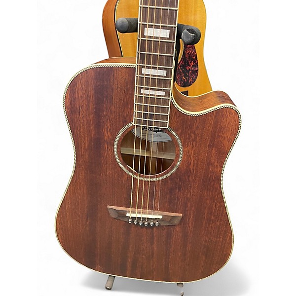 Used D'Angelico PREMIER SERIES RIVERSIDE Natural Acoustic Electric Guitar