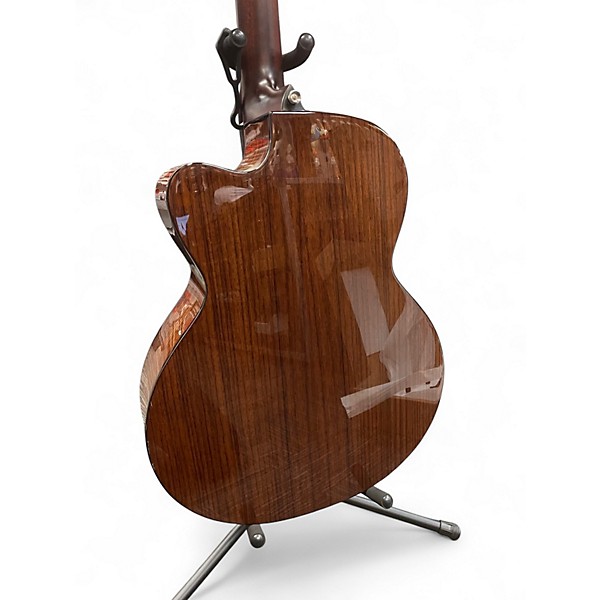 Used Alvarez AEB70ce Armrest Artist Elite Shadowburst Acoustic Bass Guitar