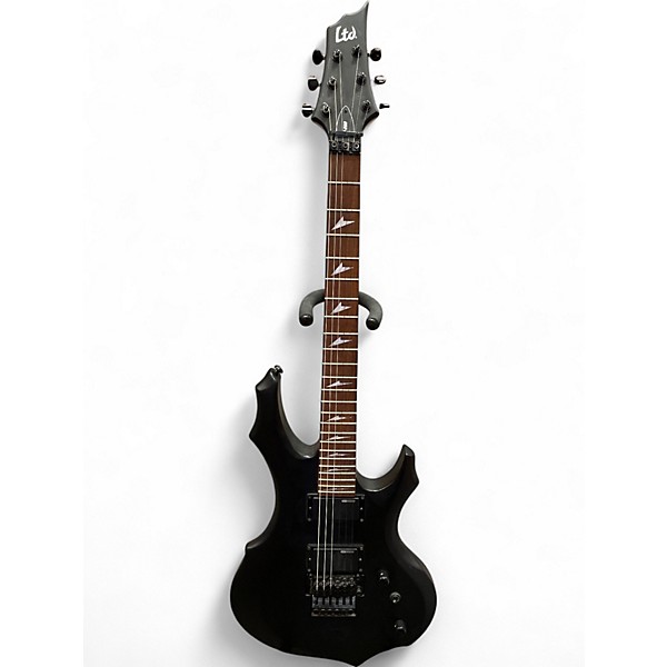 Used ESP LTD F200 Black Solid Body Electric Guitar