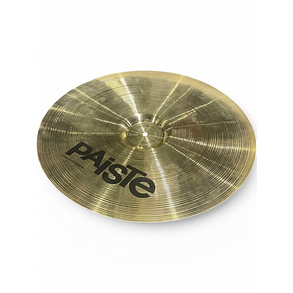 Used Paiste 18in crystal crash Cymbal