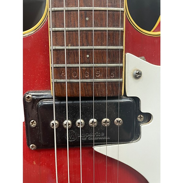 Vintage 1966 Mosrite CELEBRITY Cherry Hollow Body Electric Guitar
