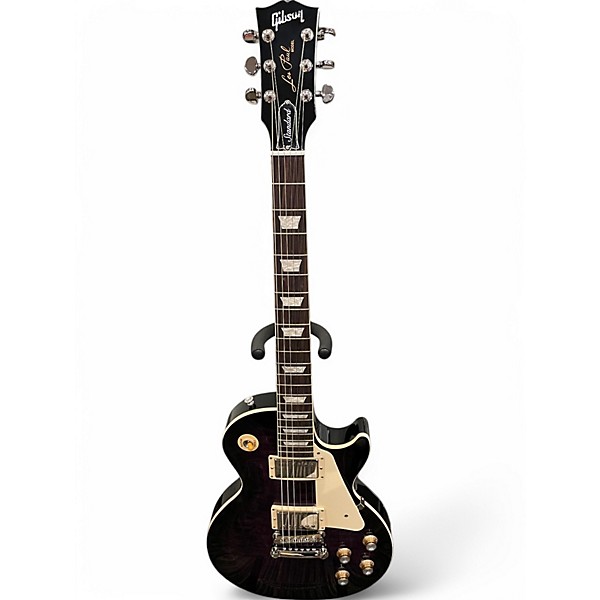 Used Gibson Les Paul Standard Purple Solid Body Electric Guitar