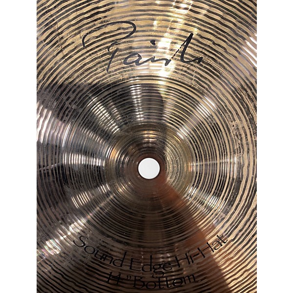 Used Paiste 14in Signature Sound Edge Hi Hat Bottom Cymbal