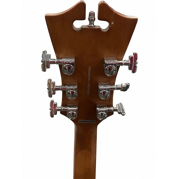 Used D'Angelico DAPEXL Mocha Hollow Body Electric Guitar