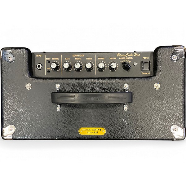 Used Roland Blues Cube Hot Boss Drive Special Guitar Combo Amp
