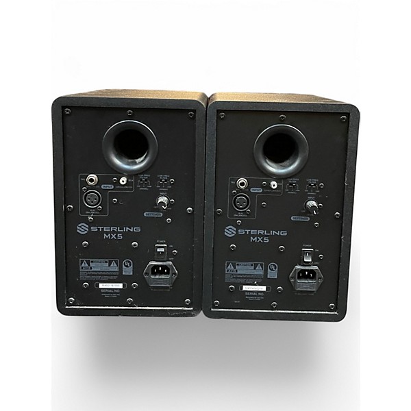 Used Sterling Audio MX5 Pair Powered Monitor