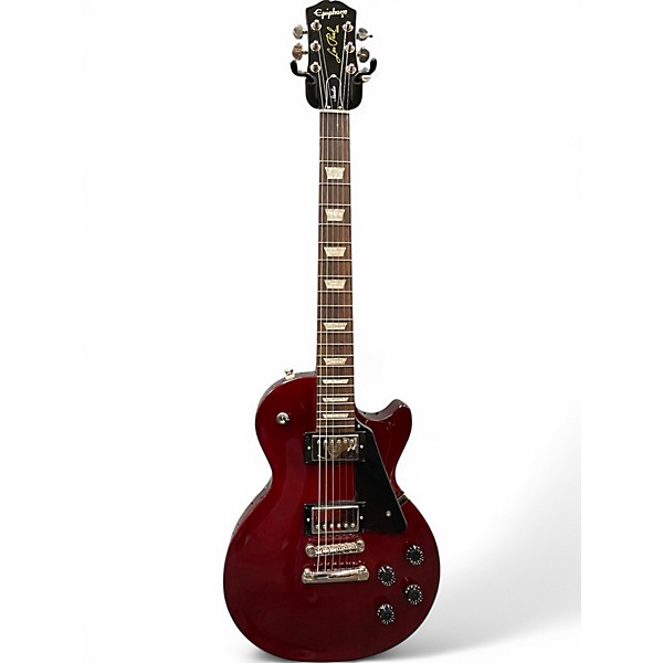 Used Epiphone Les Paul Studio Wine Red Solid Body Electric Guitar