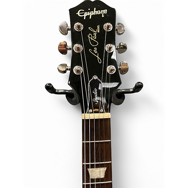 Used Epiphone Les Paul Studio Wine Red Solid Body Electric Guitar