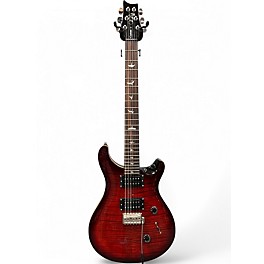 Used PRS SE Custom 24 fireburst Solid Body Electric Guitar