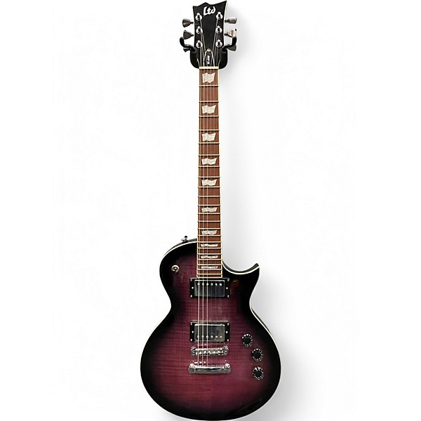 Used ESP LTD EC256FM purple burst Solid Body Electric Guitar