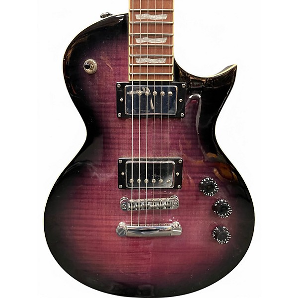 Used ESP LTD EC256FM purple burst Solid Body Electric Guitar