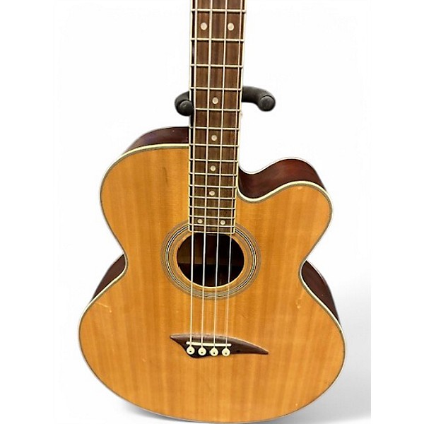 Used Dean EABC Worn Natural Acoustic Bass Guitar