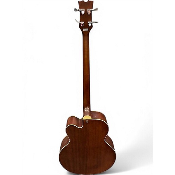 Used Dean EABC Worn Natural Acoustic Bass Guitar